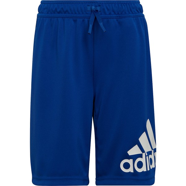 Adidas Jungen Big Logo Funktionsshort Trainingsshort blau