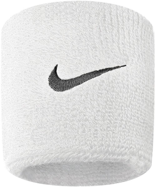 Nike Swoosh 2er Wristband Schweißband weiß