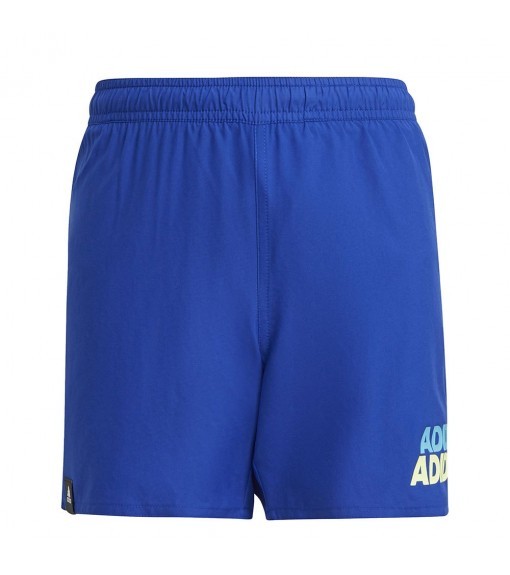 Adidas Kinder Linear Performance Badeshort Schwimmhose blau