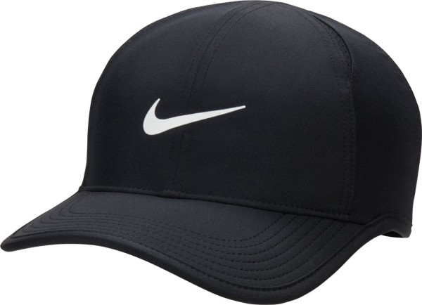 Nike Kinder Dri-Fit Club Unstructured Swoosh Cap Kappe schwarz-weiß