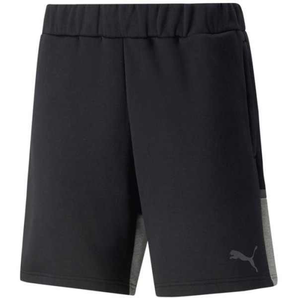 Puma Herren teamCup Casuals Short Sweatshort schwarz
