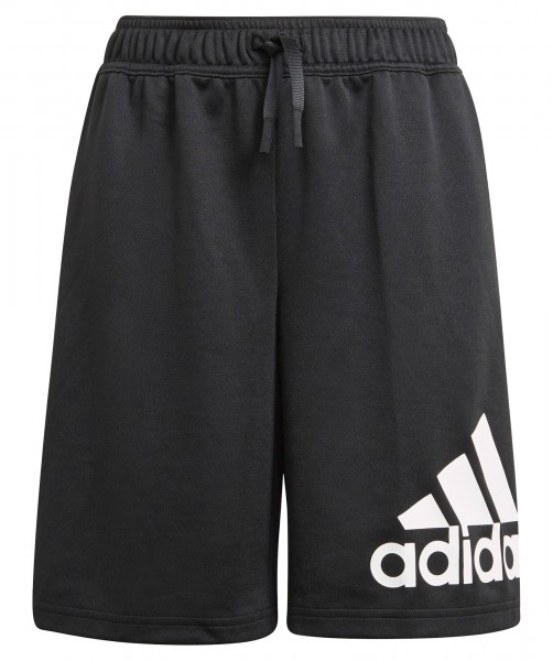 Adidas Jungen Big Logo Trainingsshort Freizeitshort schwarz-weiß