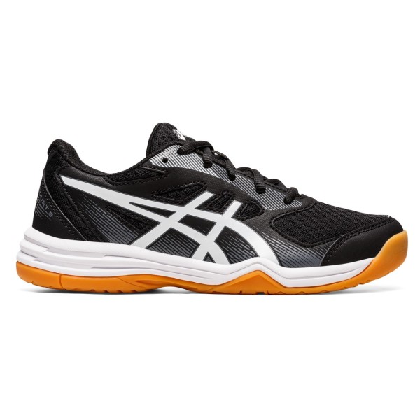 Asics Kinder Upcourt 5 GS Fitnessschuh/Hallenschuh schwarz-weiß