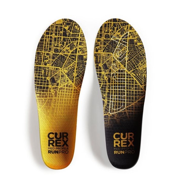 Currex Run Pro Lauf Einlegesohle medium gelb