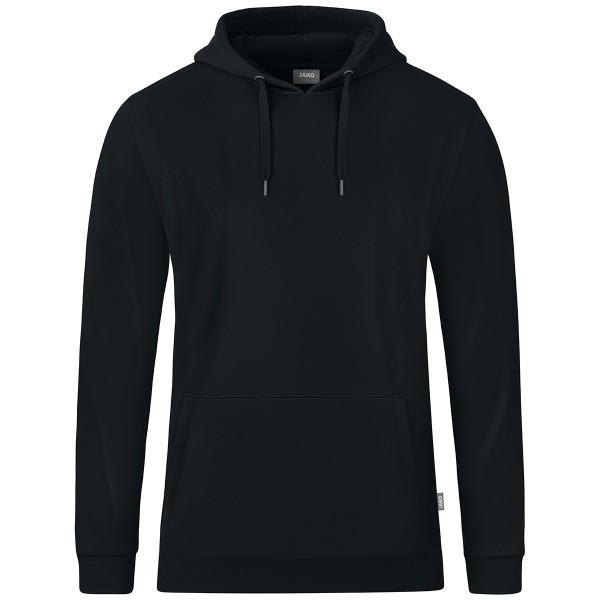 Jako Herren Organic Hoodie Kapuzenpullover schwarz