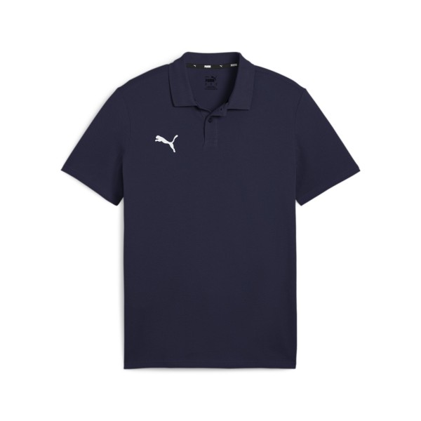 Puma Herren teamGoal Casuals Poloshirt dunkelblau