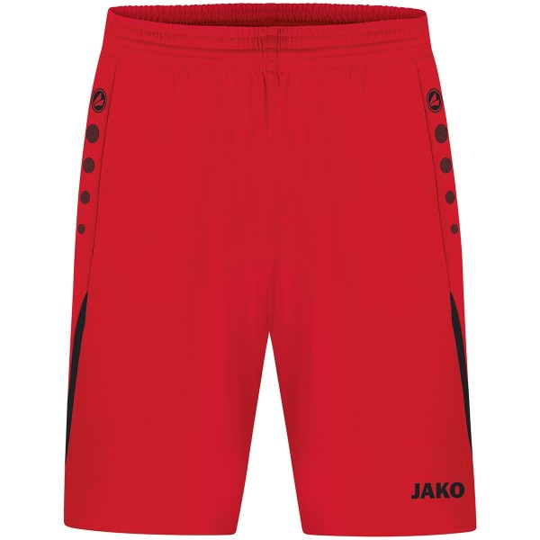 Jako Herren Challenge Sporthose Short rot-schwarz