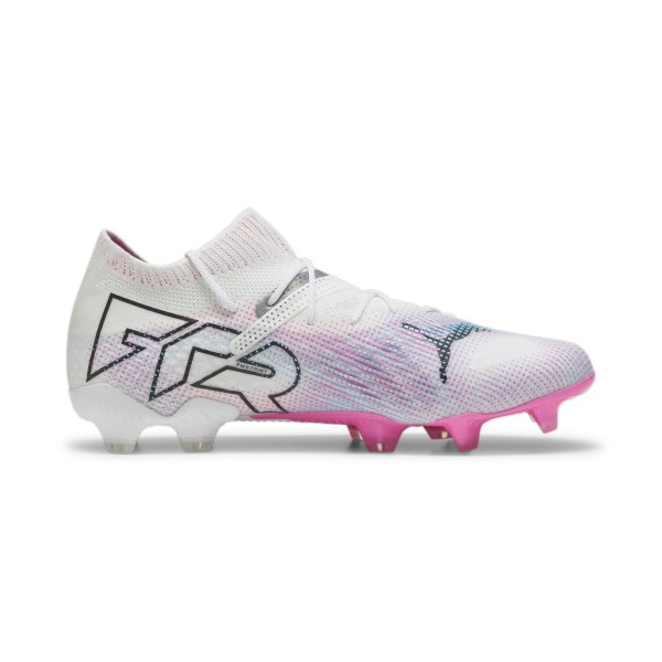 Puma Herren Future 7 Ultimate FG/AG Fußballschuh weiß-pink-schwarz