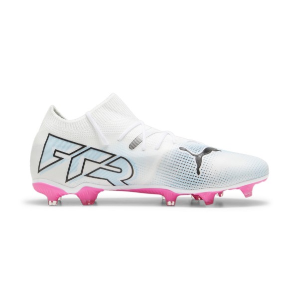 Puma Herren Future 7 Match FG/AG Fußballschuh weiß-pink-schwarz