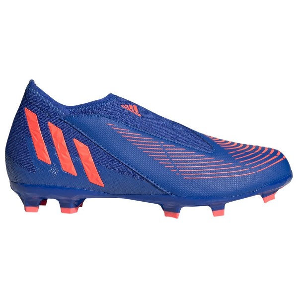 Adidas Kinder Predator Edge 3 LL FG Fußballschuh blau-rot
