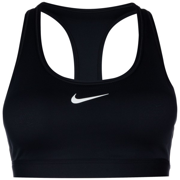 Nike Damen Dri-Fit Swoosh Bra Sport BH schwarz-weiß