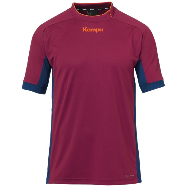 Kempa Herren Prime Trikot deep red-deep blue