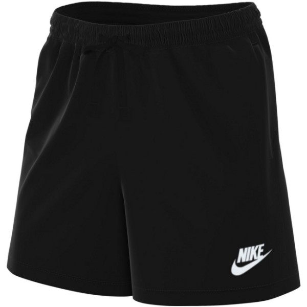 Nike Damen Sportswear Club Fleece Short Sporthose schwarz-weiß