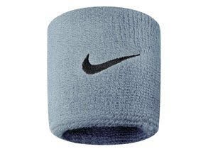 Nike Swoosh 2er Wristband Schweißbänder grau