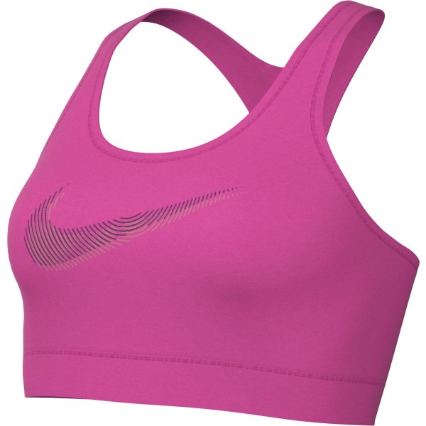 Nike Damen Swoosh Medium Support Bra Sport BH pink