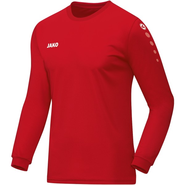 Jako Herren Team Trikot langarm rot