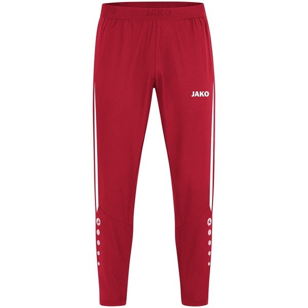 Jako Herren Power Freizeithose Sporthose rot-weiß