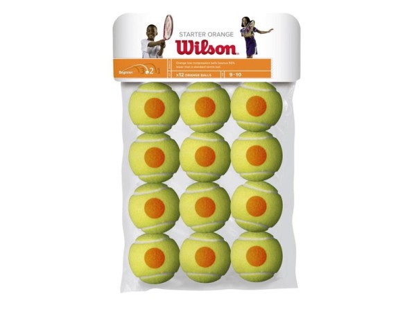Wilson Starter Orange Balls Tennisbälle 12er Stage 2