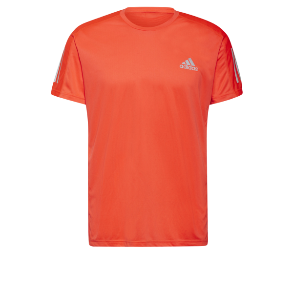Adidas Herren Own the Run Funktionsshirt Laufshirt rot/orange