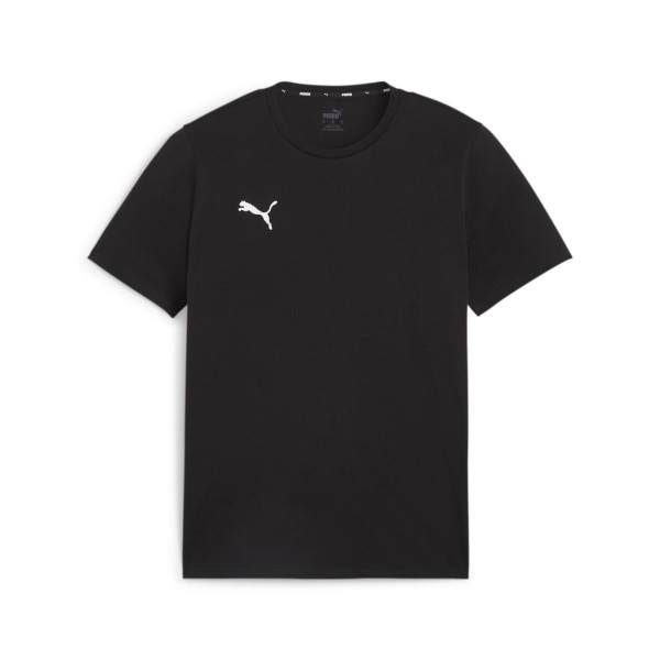 Puma Herren teamGoal Casuals T-Shirt Freizeitshirt schwarz