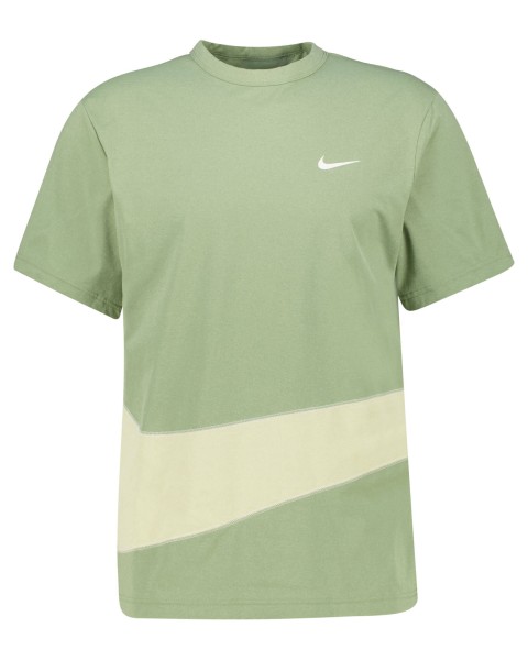 Nike Herren Dri-Fit UV Hyverse Sportshirt Trainingsshirt olivgrün