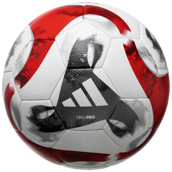 Adidas Tiro Pro Fußball Trainingsball Gr. 5 weiß-rot-grau-schwarz