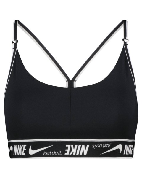 Nike Damen Dri-Fit Indy Sport Bra Sport BH schwarz-weiß