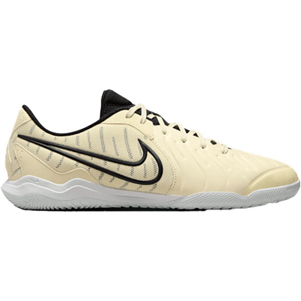 Nike Herren Tiempo Legend 10 Fußballschuh Hallenschuh beige-schwarz