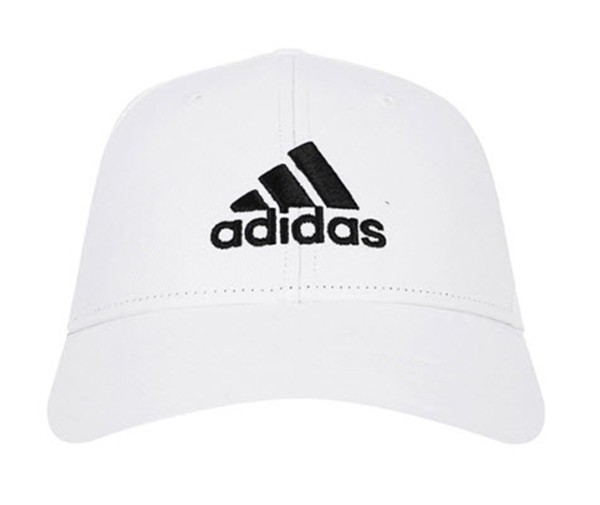Adidas Baseball Cap Cotton Twill Kappe weiß-schwarz