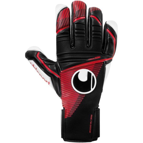 Uhlsport Powerline Absolutgrip HN Torwarthandschuhe schwarz-rot-weiß