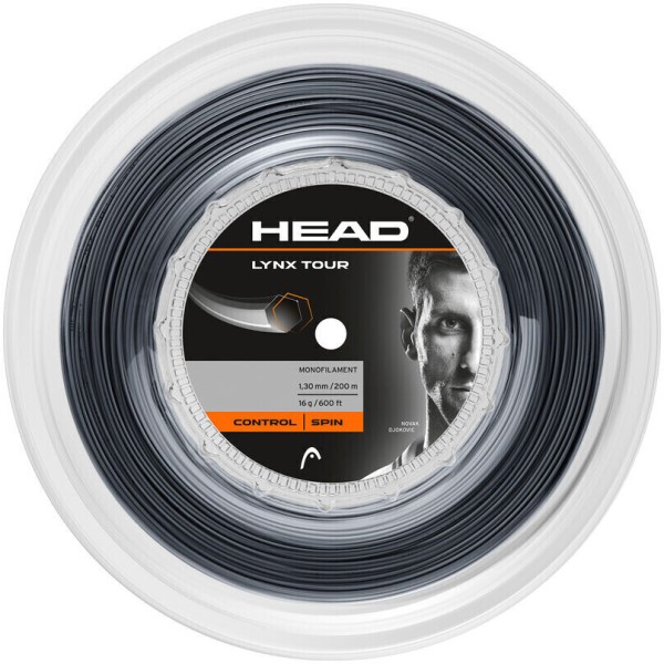 Head Lynx Tour 200m Saitenrolle schwarz