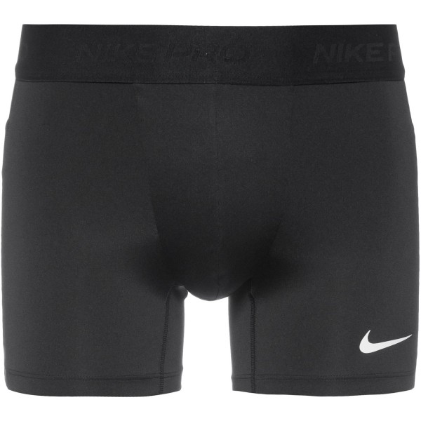 Nike Herren Pro Dri-Fit Short Tight kurz schwarz-weiß