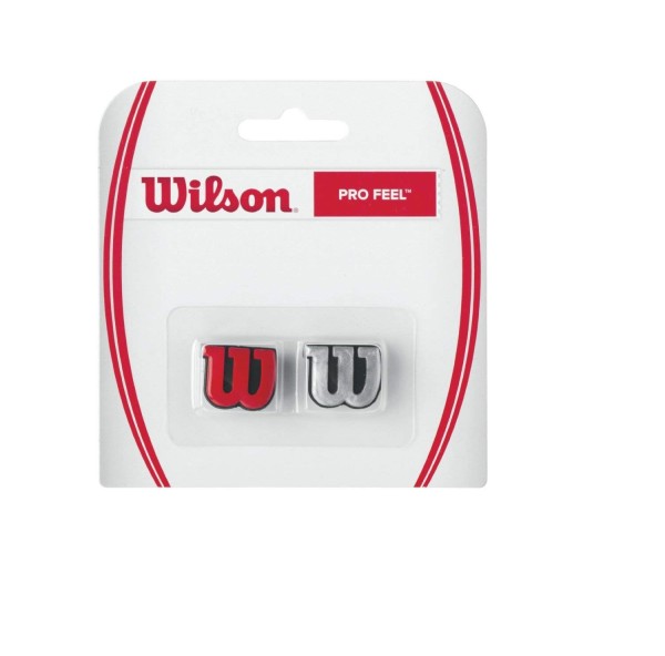 Wilson Pro Feel Vibrationsdämpfer silber/rot