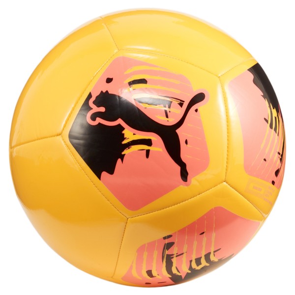 Puma Big Cat Fußball Trainingsball Gr. 5 orange-pink-schwarz