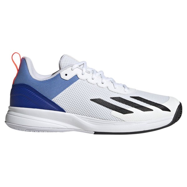 Adidas Herren Courtflash Speed Tennisschuh weiß-blau-schwarz
