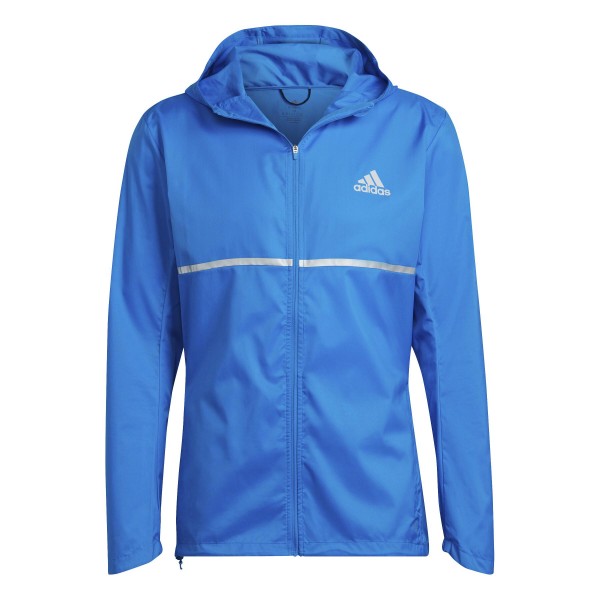 Adidas Herren Own The Run Laufjacke Trainingsjacke blau