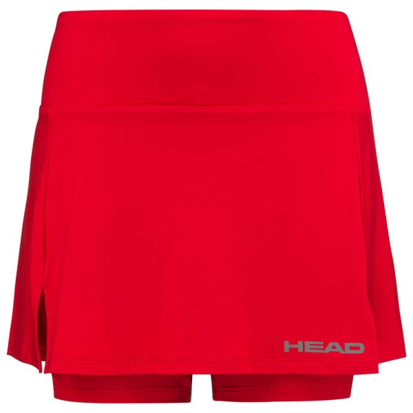 Head Damen Club Basic Skort Tennisrock rot