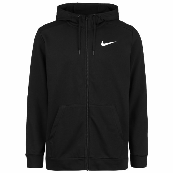 Nike Herren Dri Fit Full Zip Hoodie Kapuzenjacke schwarz