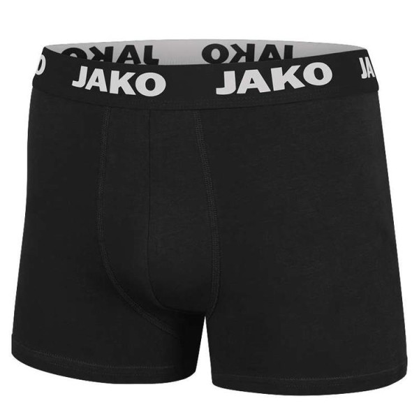 Jako Herren Basic 2er Pack Boxershort schwarz