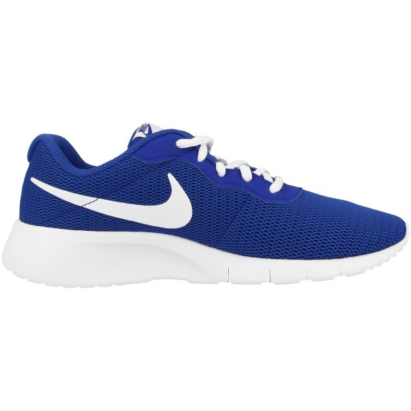 Nike Kinder Tanjun Sneaker Freizeitschuh Sportschuh royal-weiß