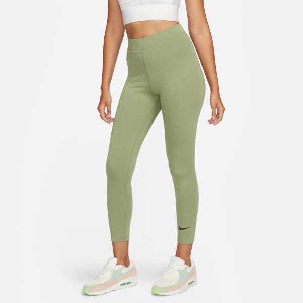 Nike Damen Classic High Waist 7/8 Tight Leggings oil green