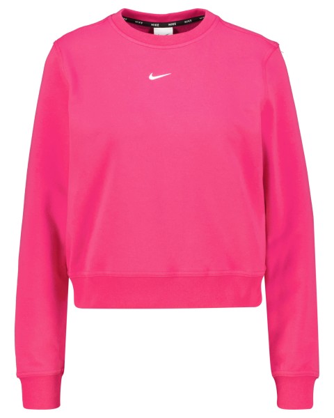 Nike Damen Dri-Fit One Sweatshirt Pullover pink