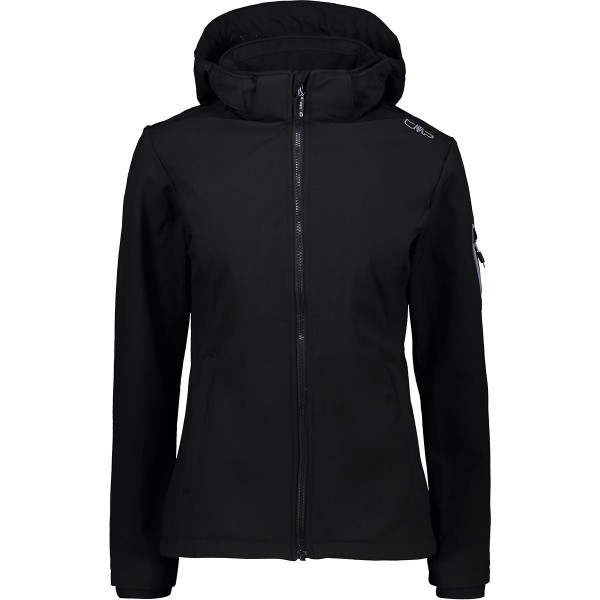 CMP Damen Softshelljacke Outdoorjacke schwarz