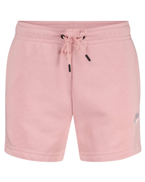 Nike Damen Sportswear Essential Freizeitshort Sweatshort rosa