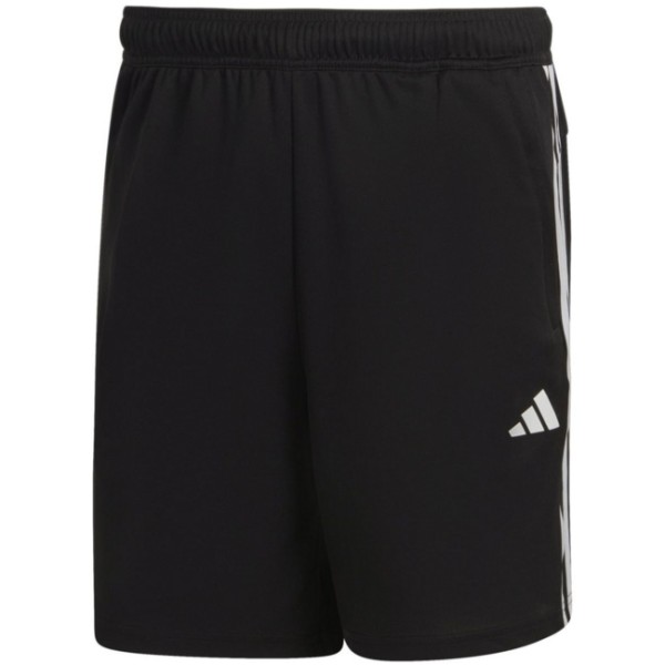 Adidas Herren Train Essentials Pique 3-Streifen Trainingsshort Sporthose schwarz-weiß