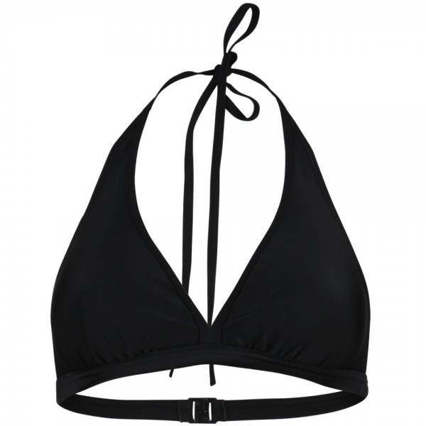 Stuf Damen Solid 1-L Neckholder Bikini Top schwarz