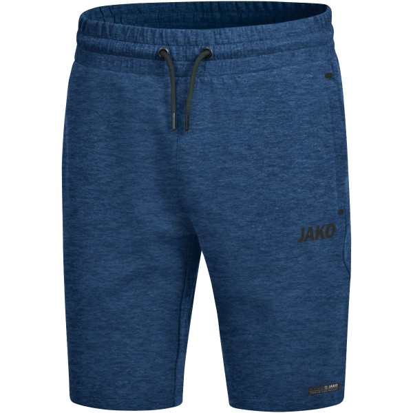 Jako Herren Premium Basics Short Sweatshort marine meliert