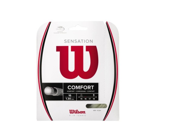 Wilson Sensation Comfort 12,2m Saitenset weiß