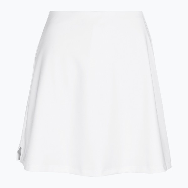 Wilson Damen Team Flat Front Skirt Tennisrock weiß