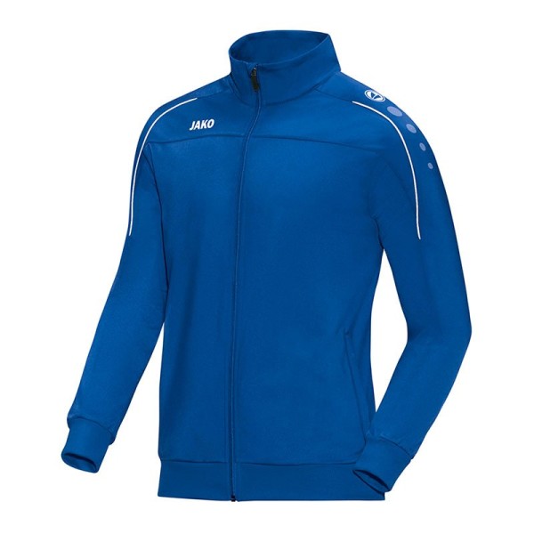 Jako Herren Classico Polyesterjacke Trainingsjacke blau-weiß